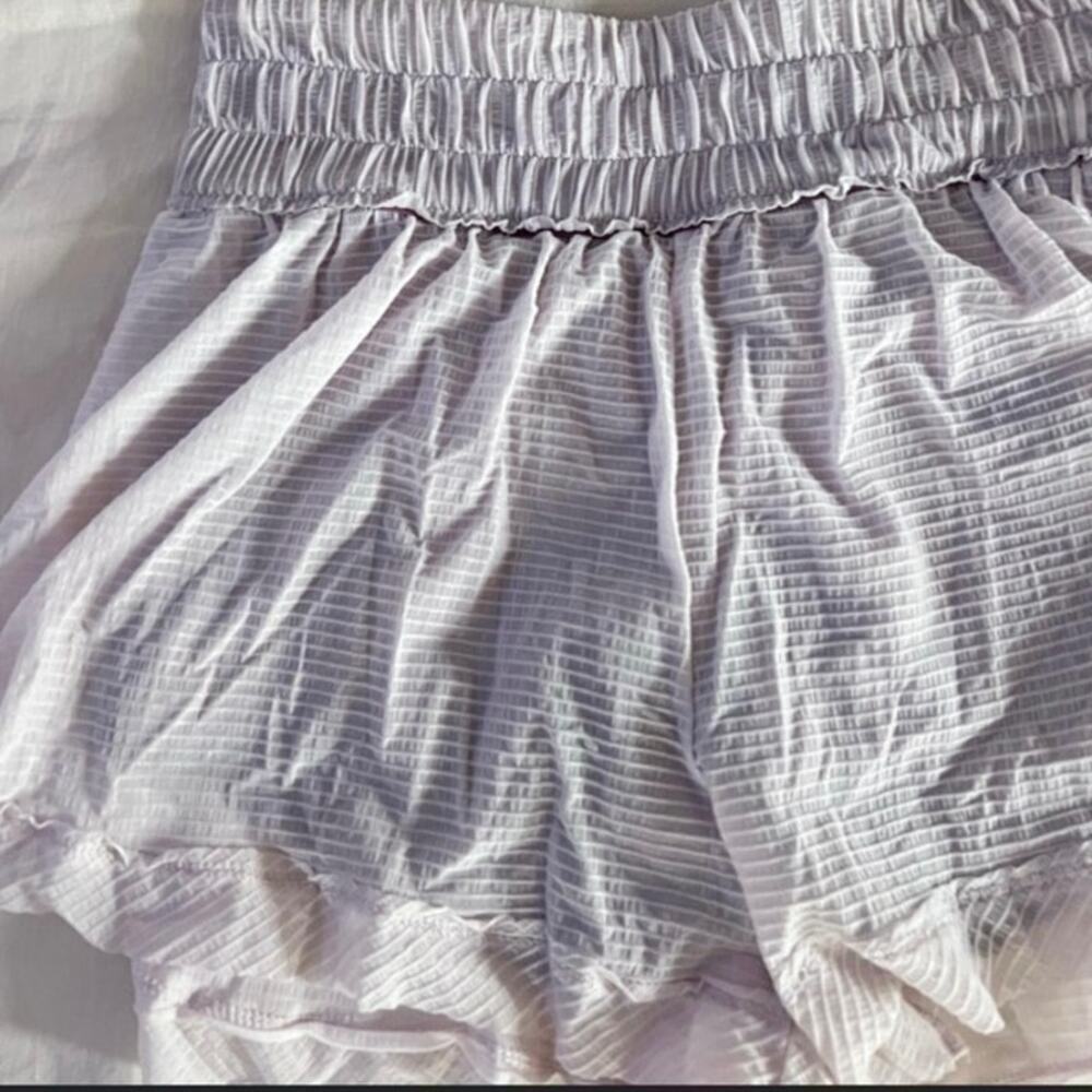 Free people movement light purple workout shorts sz m